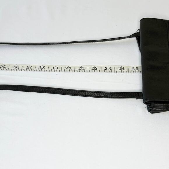 J. Jill Pebbled Leather Crossbody Bag | Black | Adjustable Strap Purse | EUC - Picture 10 of 10